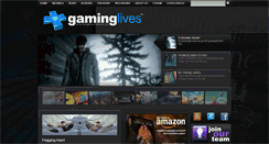 Desktop Screenshot of gaminglives.com